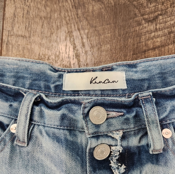 Kancan Light Wash Wide Leg Jeans Size 5/26 - Picture 4 of 7